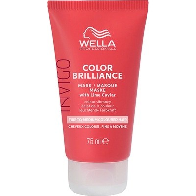 Wella Professionals Invigo Color Brilliance maska pre tenké a normálne vlasy 75 ml