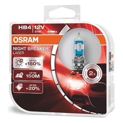 OSRAM Крушка OSRAM HB4, 12V, 51W, 1500lm, 2 броя