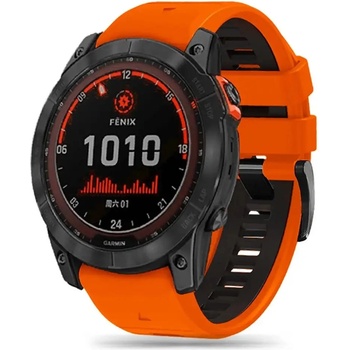 Tech-Protect Каишка Tech-Protect IconBand Pro за Garmin Fenix 3 / 5X / 3HR / 5X Plus / 6X / 6X Pro / 7X, оранжево-черна (9319456605136)