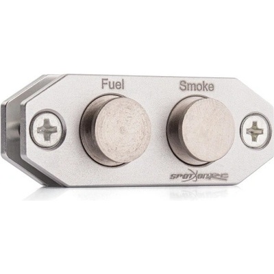 SpotOnRC Tankovací ventil a ventil pro kouřovou směs stříbrný