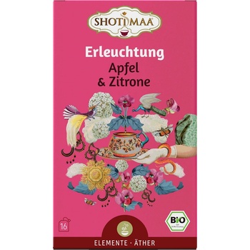 Shoti Maa Био чай Erleuchtung - ябълка и лимон - 16 пакетчета чай