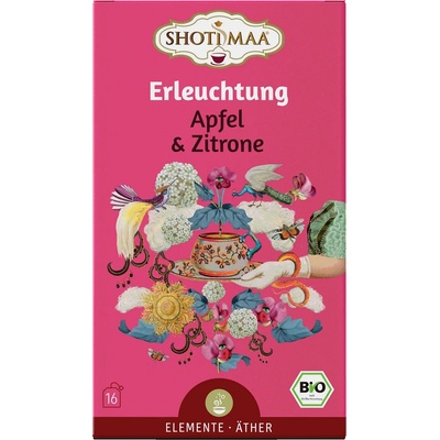 Shoti Maa Био чай Erleuchtung - ябълка и лимон - 16 пакетчета чай