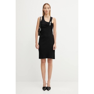 coperni Памучна рокля Washing Clip Rib Dress (COPR192F5033)