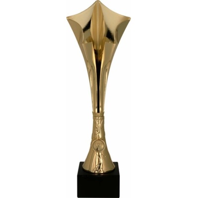Plastová trofej Zlatá Stříbrná Bronzová 42 cm