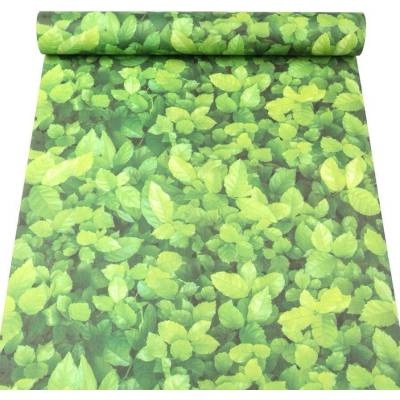 Impol Trade T41 Samolepící fólie zelené lístky habru 45 cm x 10 m