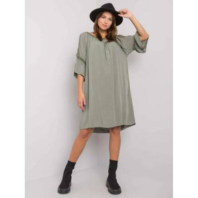 Och Bella dámske šaty Marielle TW-SK-BI-82314.48 khaki