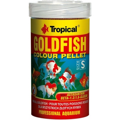 Tropical Goldfish Colour Pellet S 250 ml, 110 g