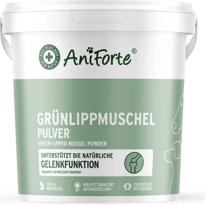 AniForte Prášek ze Zelených mušlí Slávka zelenoústá pro psy a kočky 100 g 1 kg
