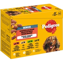 Pedigree Senior zmiešaný výber v želé 4 druhy 12 x 100 g