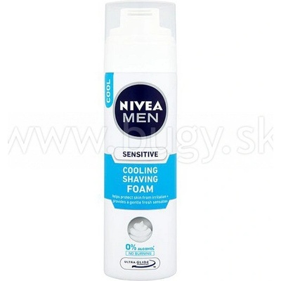 Nivea Men Sensitive Cooling pena na holenie 200 ml