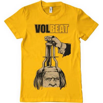 HYBRIS мъжка тениска Volbeat - Servant Of The Mind - Gold - HYBRIS - WMX-1-VB005-H36-3-GD