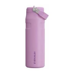 STANLEY 1913 Flip Straw Drinking Bottle with Straw 0.7L - Thermal Mug Cools for 10 Hours - Ice Cold for 3 Days - BPA Free - Leakproof - For Drink Holders - Dishwasher Safe - Lilac - 100000143062