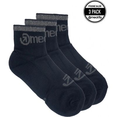 Unisex Meatfly Middle Triple čierna čierna