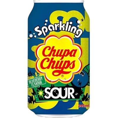 Chupa Chups sparkling SOUR Blueberry 345 ml