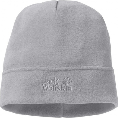 Jack Wolfskin Real Stuff Zimní čepice stříbrná