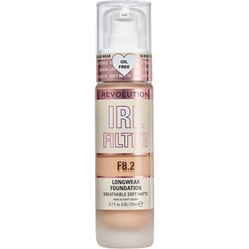Makeup Revolution Дълготраен фон дьо тен IRL Filter, F8.2, 23 ml