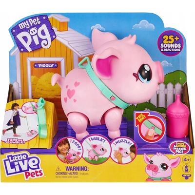 Little Live Pets Interaktívna hračka Moja prasiatko Piggly