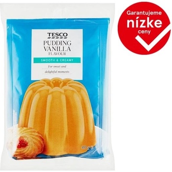 Tesco Puding s vanilkovou príchuťou 3 x 40 g
