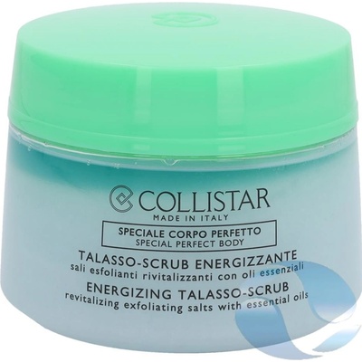 Collistar Perfect Body revitalizačný telový peeling s esenciálnymi olejmi Talasso-scrub 700 g