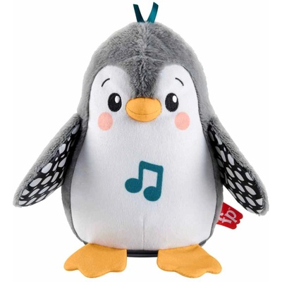 Mattel Плюшена играчка Fisher Price - Flap & Wobble Penguin (HNC10)