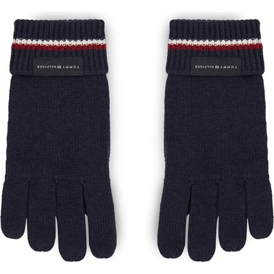 Tommy Hilfiger Мъжки ръкавици Tommy Hilfiger Corporate Knit Gloves AM0AM11488 Space Blue DW6 (Corporate Knit Gloves AM0AM11488)
