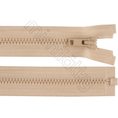 Zip kostěný dělitelný VISLON® No 3 béžová 35 cm YKK