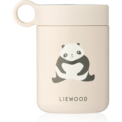 LIEWOOD Детски контейнер за храна Liewood Kid's Kiani Printed Food Jar Food storage - Panda / Sandy - размер 350 ml (533-2347-0211)