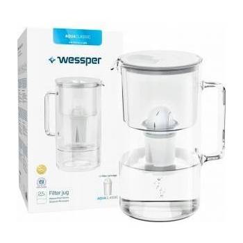 WESSPER AquaClassic Crystalline jug white