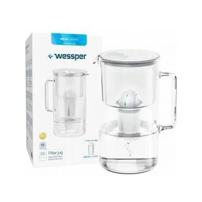 WESSPER AquaClassic Crystalline jug white