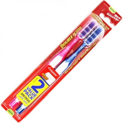 Colgate Double action střední 2 ks
