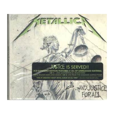 3 Metallica: ...And Justice For All CD