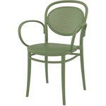 Bogdan Furniture Am Стол Мarsel XL, маслено зелен