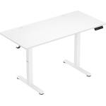 Huzaro Електрическо геймърско бюро HUZARO HERO 8.2, 120/60/72-118 см - Бяло (HUZARO HERO 8.2 White)
