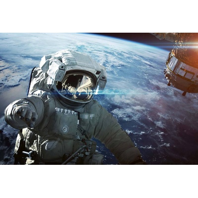 DIMEX ART Флизелинов фототапет астронавт в космоса 375 x 250 см