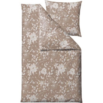 Södahl Спално бельо Garden Bloom с калъфка за възглавница 80 x 80 cm 155 x 220 см бежово (14785)