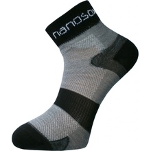 NanoSox AG-TIVE CYKLON ponožky černá+ PI Růžová