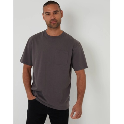 Threadbare Тениска Threadbare Men's Ambrosia Regular Fit T-Shirt - Slate