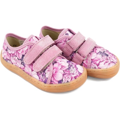 Froddo Barefoot Canvas Flowers pink