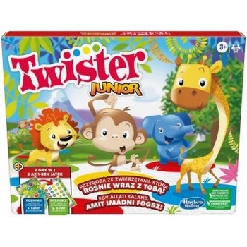Hasbro Twister Junior 2 в 1 настолна игра