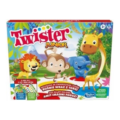 Hasbro Twister Junior 2 в 1 настолна игра