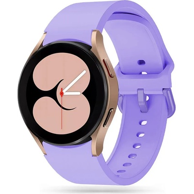 Tech-Protect Силиконова каишка за Samsung Galaxy Watch 4/5/5Pro/6/7/FE от Tech-Protect IconBand - виолетова (9589046926433)