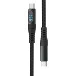 V-TAC 1М Кабел Тип c Към usb Черен - 7746 (7746)