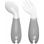 BabyJem Извити прибори за хранене BabyJem - White (703) - baby