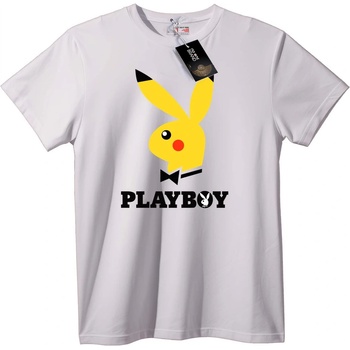 NOONEBRAND Тениска Pikachu Playboy - XS, Black