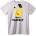 NOONEBRAND Тениска Pikachu Playboy - XS, Black