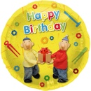 Foliový balonek Sloník Happy Birthday 45 cm
