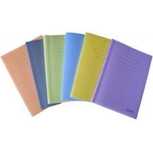 Herlitz Zošit 464 A4 s PP s obalom mix farieb