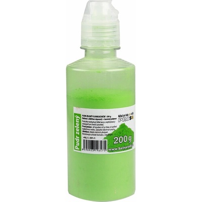 Púder zelený fluorescenčný 200 g