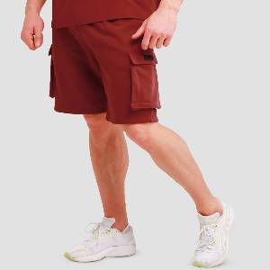 GymBeam Къси панталони Utility Red L