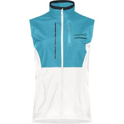 Norrøna Дамски елек за бягане Norrøna Women's Senja Aero90 Vest Running vest - Brittany Blue / Snow White (129-0045-0312)